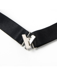 LIGUERO AJUSTABLE NEGRO CUERO SINTÉTICO SUBBLIME DE LA MARCA SUBBLIME ACCESORIES