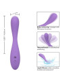MASAJEADOR VIOLETA 10 VIBRACIONES SILICONA LÍQUIDA DE LA MARCA CALEXOTICS