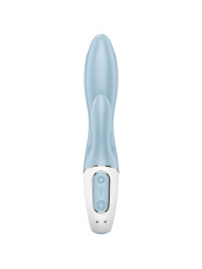 SATISFYER VIBRADOR RABBIT INFLABLE AZUL PUNTO G CLITORIS DE LA MARCA SATISFYER VIBRATOR