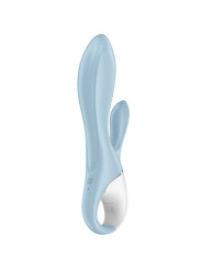 SATISFYER VIBRADOR RABBIT INFLABLE AZUL PUNTO G CLITORIS DE LA MARCA SATISFYER VIBRATOR