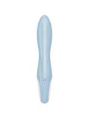 SATISFYER VIBRADOR RABBIT INFLABLE AZUL PUNTO G CLITORIS DE LA MARCA SATISFYER VIBRATOR