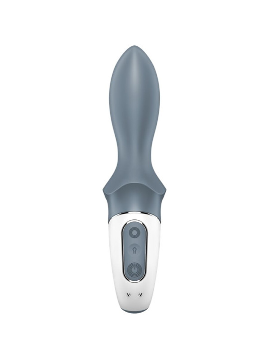 SATISFYER AIR PUMP BOOTY 1 VIBRADOR ANAL INFLABLE GRIS DE LA MARCA SATISFYER VIBRATOR