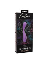 MASAJEADOR VIOLETA 10 VIBRACIONES SILICONA LÍQUIDA DE LA MARCA CALEXOTICS