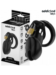 JAULA DE PENE BDSM TALLA M LOCKED OBSIDIAN HOLD DE LA MARCA ADDICTED TOYS LOCKED