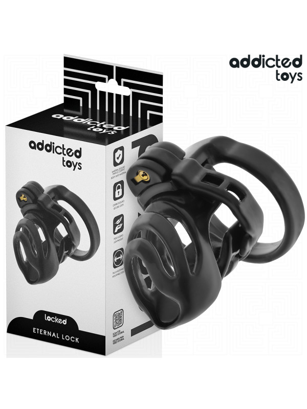 JAULA DE PENE LOCKED 9CM - ALEACIÓN ZINC SIN NÍQUEL DE LA MARCA ADDICTED TOYS LOCKED