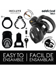 JAULA DE PENE LOCKED 9CM - ALEACIÓN ZINC SIN NÍQUEL DE LA MARCA ADDICTED TOYS LOCKED