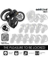 JAULA DE PENE LOCKED 9CM - ALEACIÓN ZINC SIN NÍQUEL DE LA MARCA ADDICTED TOYS LOCKED