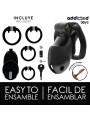 JAULA DE CASTIDAD M BDSM ADDICTED TOYS LOCKED MIDNIGHT CELL DE LA MARCA ADDICTED TOYS LOCKED