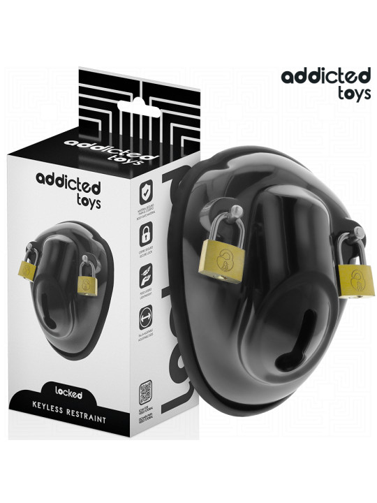 JAULA PENE BDSM BLOQUEO SIN LLAVE ADDICTED TOYS LOCKED DE LA MARCA ADDICTED TOYS LOCKED