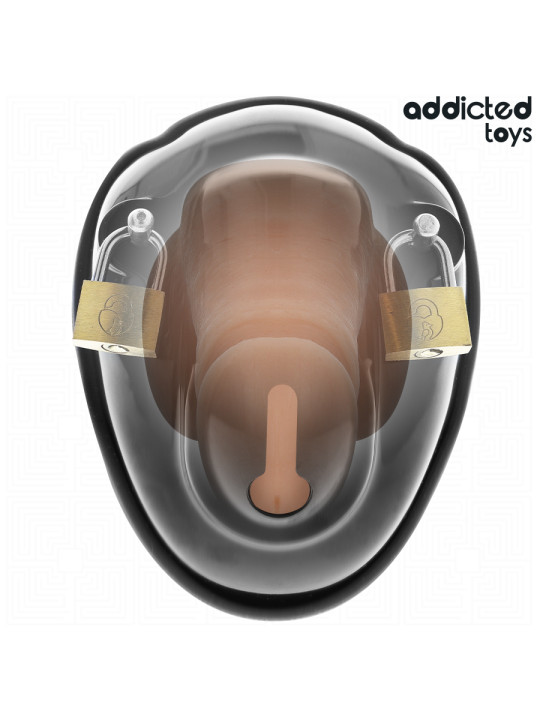 JAULA PENE BDSM BLOQUEO SIN LLAVE ADDICTED TOYS LOCKED DE LA MARCA ADDICTED TOYS LOCKED