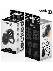JAULA PENE BDSM HOLLOW 10,5 CM DOMINIO SUMISIÓN DE LA MARCA ADDICTED TOYS LOCKED