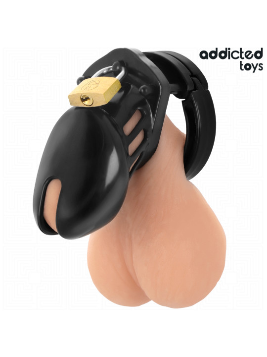 JAULA PENE TALLA S OBSIDIAN HOLD BDSM SUMISIÓN ELEGANTE DE LA MARCA ADDICTED TOYS LOCKED