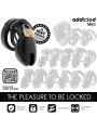 JAULA PENE TALLA S OBSIDIAN HOLD BDSM SUMISIÓN ELEGANTE DE LA MARCA ADDICTED TOYS LOCKED