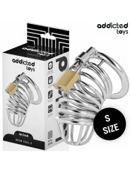 JAULA PENE METAL LOCKED IRON CELL ADDICTED TOYS TALLA S DE LA MARCA ADDICTED TOYS LOCKED