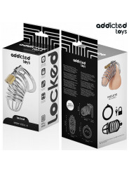 JAULA PENE METAL LOCKED IRON CELL ADDICTED TOYS TALLA S DE LA MARCA ADDICTED TOYS LOCKED