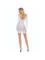 BODYSTOCKING ENCAJE REJILLA PUNTOS BLANCOS SENSUAL DE LA MARCA PASSION WOMAN BODYSTOCKINGS
