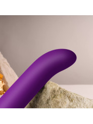VIBRADOR PUNTO G CHAIAMO MORADO 10 MODOS IMPERMEABLE DE LA MARCA ROCKS-OFF