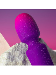 VIBRADOR WAND MINI ROCKS-OFF GLO-GIRL MORADO IPX7 DE LA MARCA ROCKS-OFF