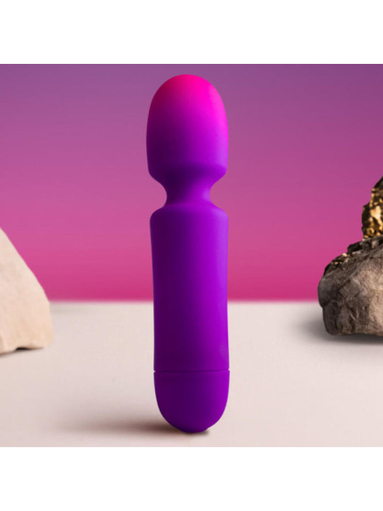 VIBRADOR WAND MINI ROCKS-OFF GLO-GIRL MORADO IPX7 DE LA MARCA ROCKS-OFF