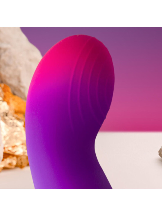 VIBRADOR PUNTO G ROCKS-OFF GLOW GIRL DISCRETO MORADO DE LA MARCA ROCKS-OFF