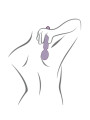 VIBRADOR WAND FLEXIBLE ROCKS-OFF ORIEL SILICONA SUAVE DE LA MARCA ROCKS-OFF