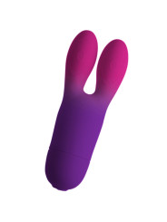 VIBRADOR CONEJO FLEXIBLE 10 MODOS SILICONA IMPERMEABLE DE LA MARCA ROCKS-OFF
