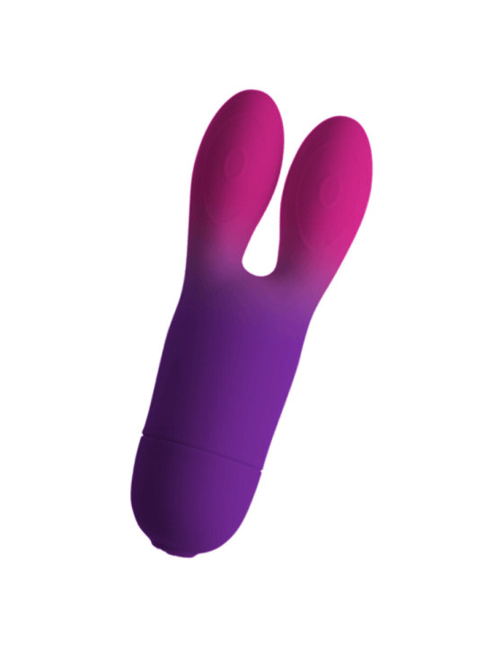 VIBRADOR CONEJO FLEXIBLE 10 MODOS SILICONA IMPERMEABLE DE LA MARCA ROCKS-OFF