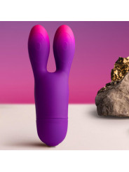 VIBRADOR CONEJO FLEXIBLE 10 MODOS SILICONA IMPERMEABLE DE LA MARCA ROCKS-OFF