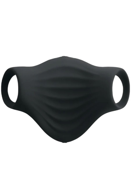 MASTURBADOR VIBRADOR PALM NEGRO ROCKS-OFF FLEXIBLE DE LA MARCA ROCKS-OFF