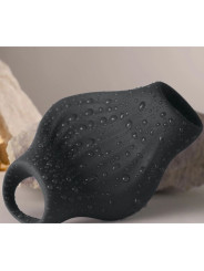 MASTURBADOR VIBRADOR PALM NEGRO ROCKS-OFF FLEXIBLE DE LA MARCA ROCKS-OFF