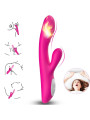 VIBRADOR EFECTO CALOR SPARK FUCSIA 9 MODOS DE LA MARCA ARMONY VIBRATORS
