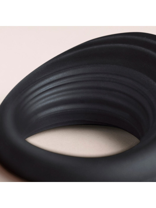 ANILLO VIBRADOR PENE 10 VELOCIDADES SILICONA NEGRO ROCKS-OFF DE LA MARCA ROCKS-OFF