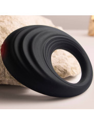 ANILLO VIBRADOR PENE 10 VELOCIDADES SILICONA NEGRO ROCKS-OFF DE LA MARCA ROCKS-OFF
