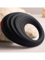 ANILLO VIBRADOR PENE 10 VELOCIDADES SILICONA NEGRO ROCKS-OFF DE LA MARCA ROCKS-OFF