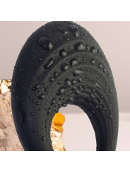 ANILLO VIBRADOR PENE 10 VELOCIDADES SILICONA NEGRO ROCKS-OFF DE LA MARCA ROCKS-OFF