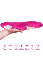 VIBRADOR EFECTO CALOR SPARK FUCSIA 9 MODOS DE LA MARCA ARMONY VIBRATORS