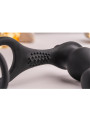 ROCKS-OFF RO-ZEN PRO PLUG ANAL Y ANILLO VIBRADOR NEGRO DE LA MARCA ROCKS-OFF