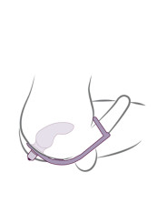 ROCKS-OFF RO-ZEN PRO PLUG ANAL Y ANILLO VIBRADOR NEGRO DE LA MARCA ROCKS-OFF