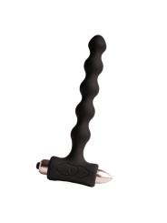 PLUG ANAL VIBRADOR PERLAS SILICONA 7 MODOS IMPERMEABLE DE LA MARCA ROCKS-OFF