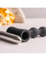 PLUG ANAL VIBRADOR PERLAS SILICONA 7 MODOS IMPERMEABLE DE LA MARCA ROCKS-OFF