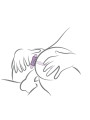 PLUG ANAL VIBRADOR PERLAS SILICONA 7 MODOS IMPERMEABLE DE LA MARCA ROCKS-OFF