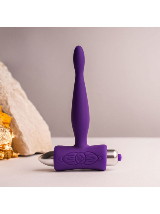 PLUG ANAL VIBRADOR PRINCIPIANTES SILICONA IMPERMEABLE 7 DE LA MARCA ROCKS-OFF