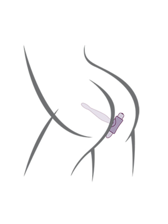 PLUG ANAL VIBRADOR PRINCIPIANTES SILICONA IMPERMEABLE 7 DE LA MARCA ROCKS-OFF