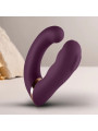 VIBRADOR DUAL PUNTO G Y CLÍTORIS ROCKS-OFF GEMINI MORADO DE LA MARCA ROCKS-OFF