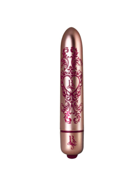 BALA VIBRADORA SILICONA 10 MODOS IMPERMEABLE COMPACTA ROSA DE LA MARCA ROCKS-OFF
