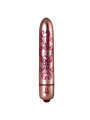 BALA VIBRADORA SILICONA 10 MODOS IMPERMEABLE COMPACTA ROSA DE LA MARCA ROCKS-OFF