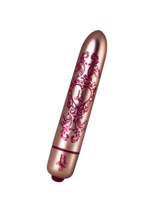 BALA VIBRADORA SILICONA 10 MODOS IMPERMEABLE COMPACTA ROSA DE LA MARCA ROCKS-OFF