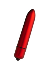 BALA VIBRADORA ROJO POTENTE SILICONA IMPERMEABLE 10 MODOS DE LA MARCA ROCKS-OFF