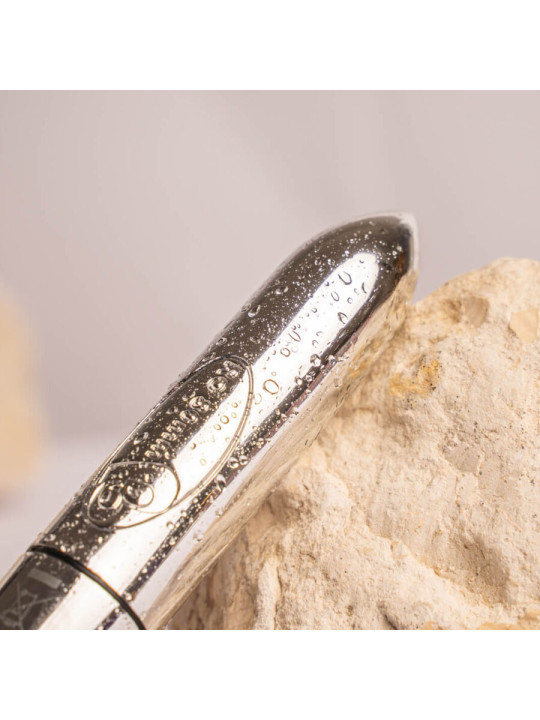 VIBRADOR BALA CLITORIS ROCKS-OFF RO-80 PLATEADO SILICONA DE LA MARCA ROCKS-OFF