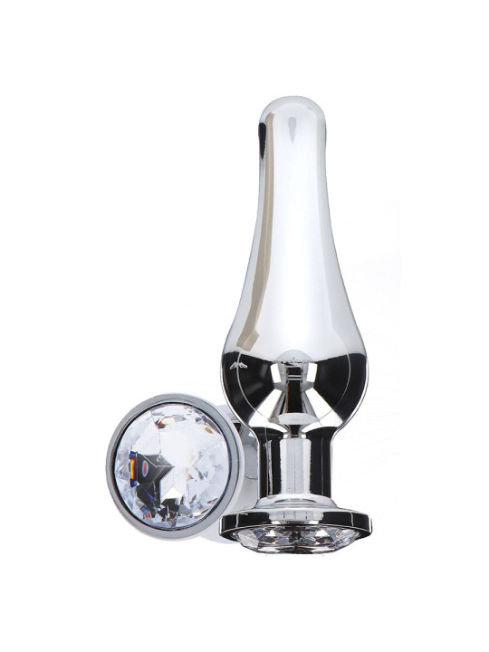 PLUG ANAL DIAMANTE ALUMINIO TOYJOY BIJOU MEDIANO DE LA MARCA TOYJOY